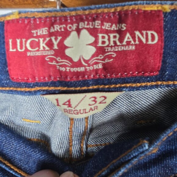 Lucky Brand Sofia Boot Cut Jeans Size 14/32 Women's Blue‎ - Picture 7 of 7